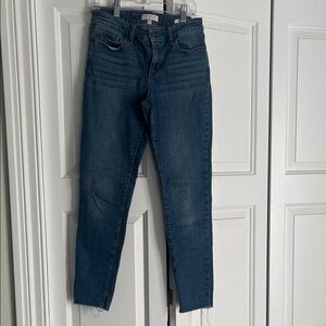 Sofia by Sofia Vergara Dark Blue Ankle Jeans